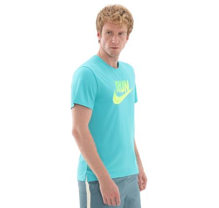 Nike Miler Run Energy Erkek T-Shirt Turkuaz