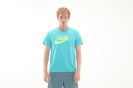 Nike Miler Run Energy Erkek T-Shirt Turkuaz
