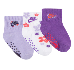 Nike Nhg Gırls 3Pk Grıpper Çorap Mor