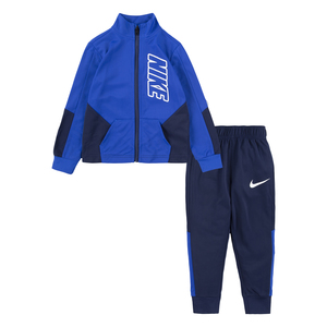 Nike Nkb Block Fz Trıcot Pant Set Çocuk Eşofman Takımı Lacivert