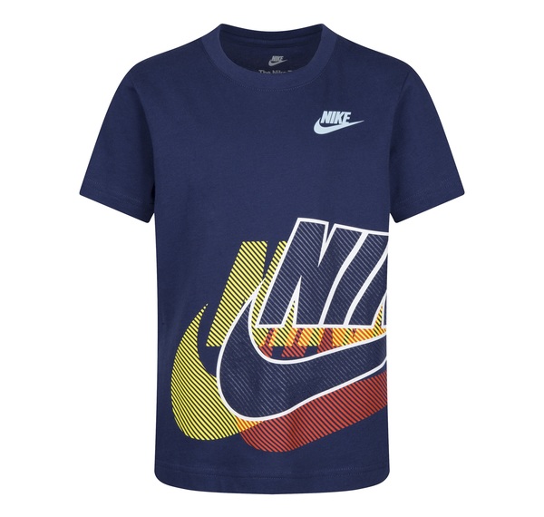 Nike Nkb Futura Sıdewınder Ss Tee Çocuk T-Shirt Lacivert