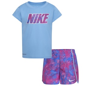 Nike Nkg Drı-Fıt Tee & Sprınter Set Çocuk T-Shirt Mavi