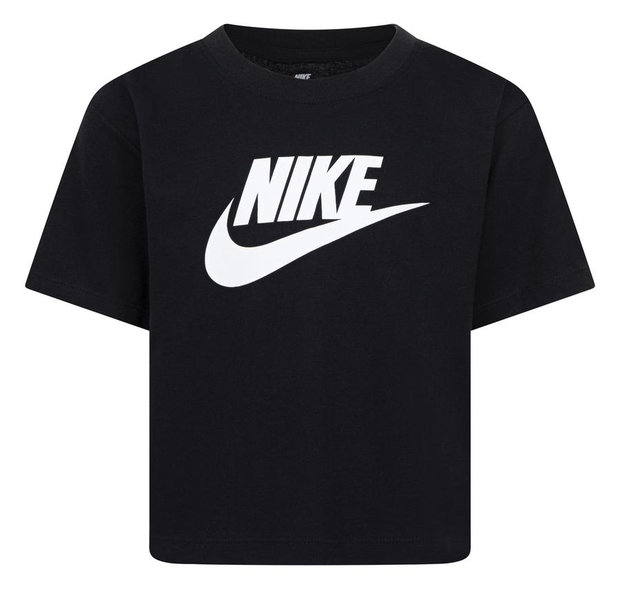 Nike Nkg Hbr Club Boxy Tee Çocuk T-Shirt Siyah Nike Nkg Hbr Club Boxy Tee Çocuk T-Shirt Siyah