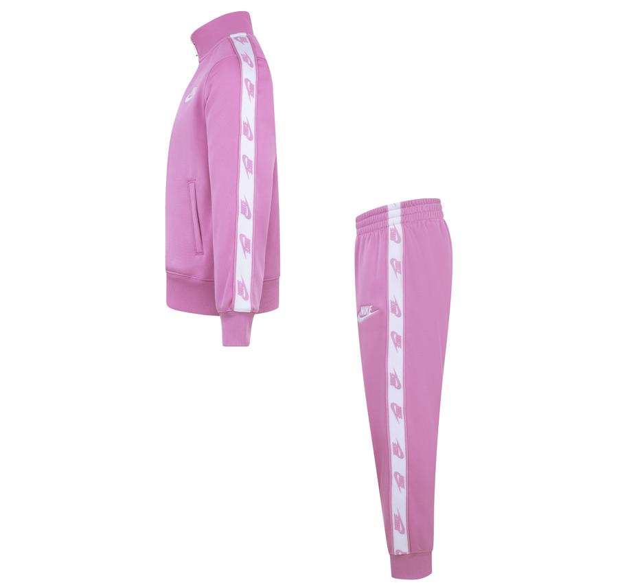 Nike Nkn Full Zıp Set Wıth Logo Tap Çocuk Eşofman Takımı Pembe Nike Nkn Full Zıp Set Wıth Logo Tap Çocuk Eşofman Takımı Pembe