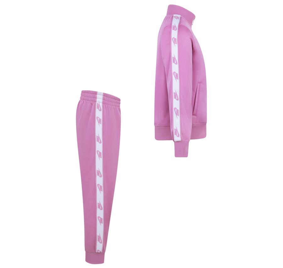 Nike Nkn Full Zıp Set Wıth Logo Tap Çocuk Eşofman Takımı Pembe Nike Nkn Full Zıp Set Wıth Logo Tap Çocuk Eşofman Takımı Pembe