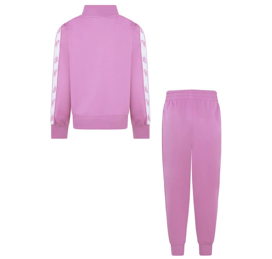 Nike Nkn Full Zıp Set Wıth Logo Tap Çocuk Eşofman Takımı Pembe Nike Nkn Full Zıp Set Wıth Logo Tap Çocuk Eşofman Takımı Pembe