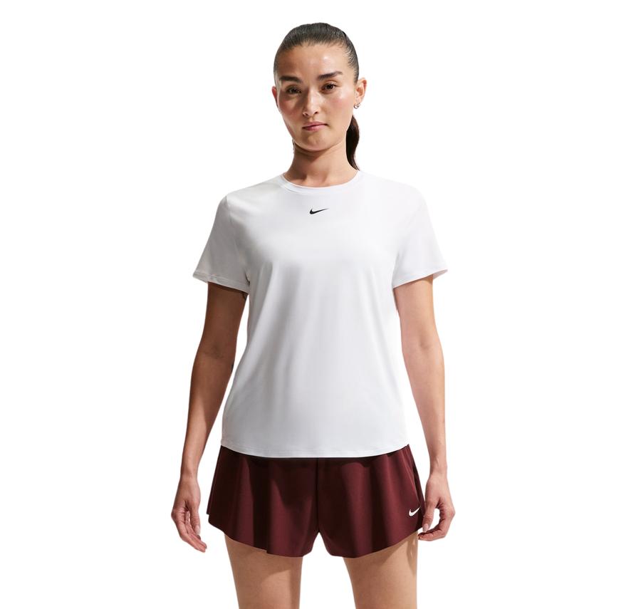 Nike One Classic Kadın T-Shirt Beyaz Nike One Classic Kadın T-Shirt Beyaz