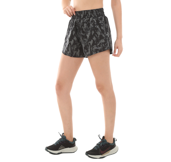 Nike One Df Hr 3In Br Shrt Aop Kadın Şort Ve Kapri Siyah Nike One Df Hr 3In Br Shrt Aop Kadın Şort Ve Kapri Siyah