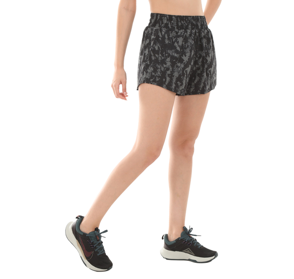 Nike One Df Hr 3In Br Shrt Aop Kadın Şort Ve Kapri Siyah Nike One Df Hr 3In Br Shrt Aop Kadın Şort Ve Kapri Siyah