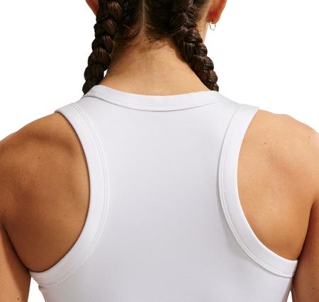 Nike One Fitted Kadın T-Shirt Beyaz Nike One Fitted Kadın T-Shirt Beyaz