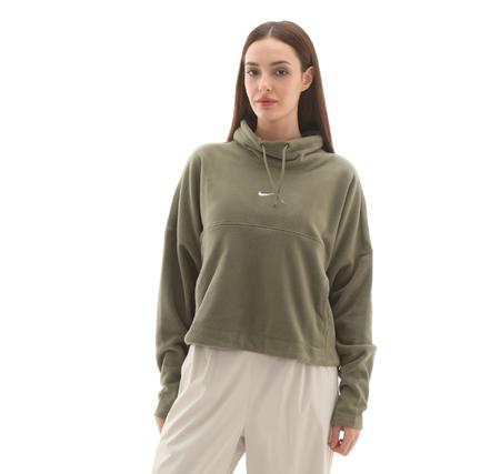 Nike One Kadın Sweatshirt Yeşil Nike One Kadın Sweatshirt Yeşil