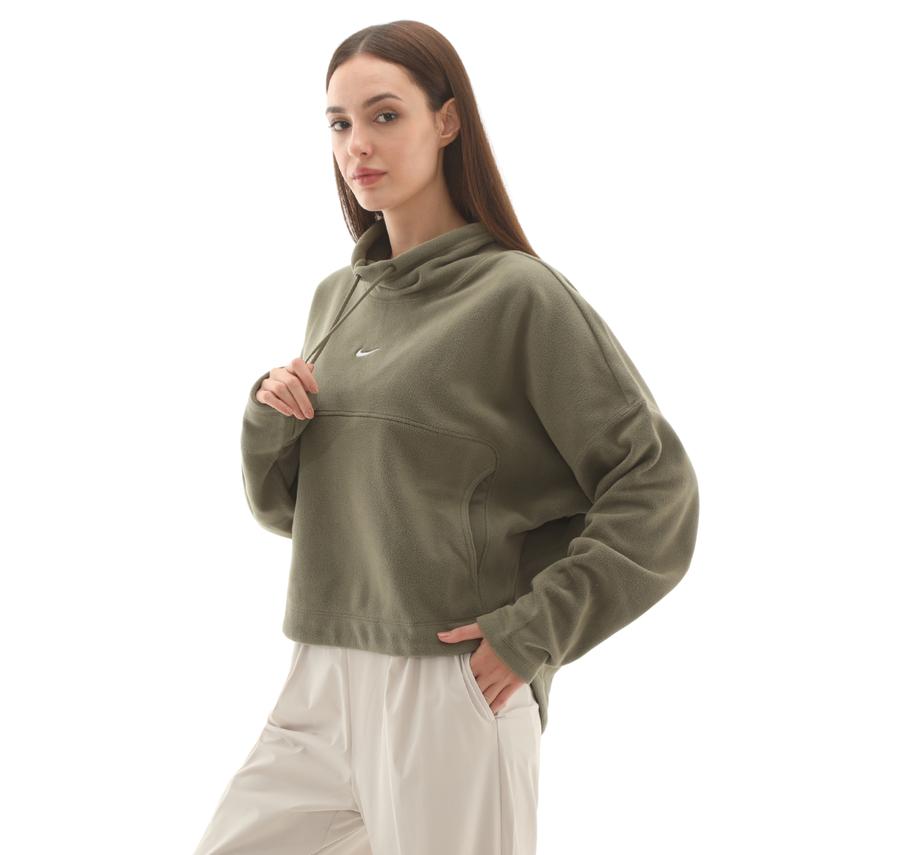 Nike One Kadın Sweatshirt Yeşil Nike One Kadın Sweatshirt Yeşil