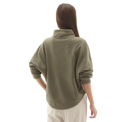 Nike One Kadın Sweatshirt Yeşil Nike One Kadın Sweatshirt Yeşil