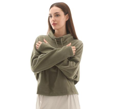 Nike One Kadın Sweatshirt Yeşil Nike One Kadın Sweatshirt Yeşil