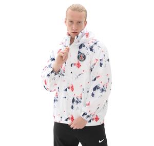Nike Paris Saint-Germain Windrunner Erkek Yağmurluk-Rüzgarlık Beyaz