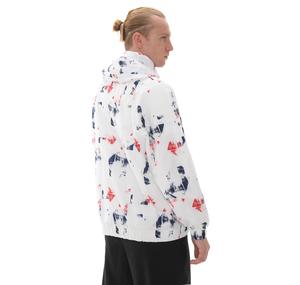 Nike Paris Saint-Germain Windrunner Erkek Yağmurluk-Rüzgarlık Beyaz