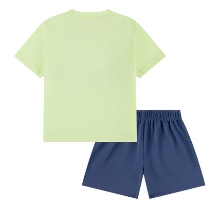 Nike Performans Nkn E1D1 Gfx Jersey-Mesh Short Çocuk Yeşil