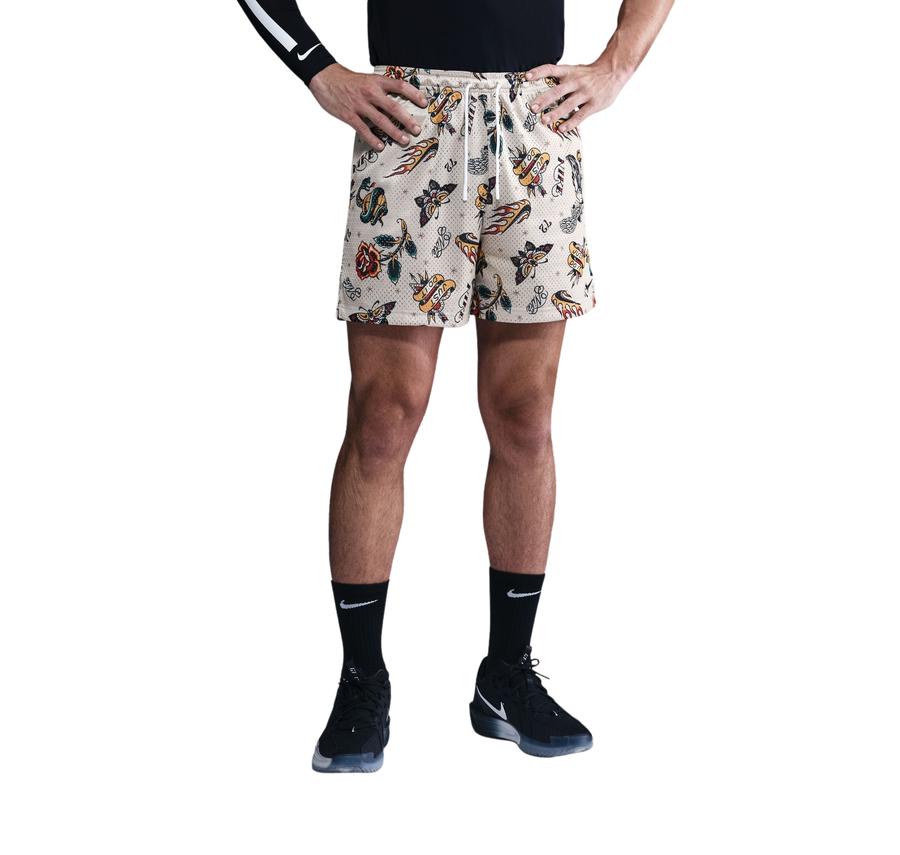 Nike Practice Mesh Erkek Basketbol Şortu Krem Nike Practice Mesh Erkek Basketbol Şortu Krem