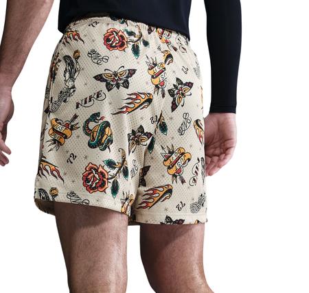 Nike Practice Mesh Erkek Basketbol Şortu Krem Nike Practice Mesh Erkek Basketbol Şortu Krem