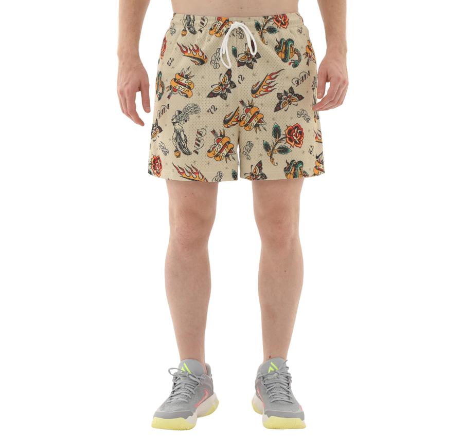 Nike Practice Mesh Erkek Şort Ve Kapri Krem Nike Practice Mesh Erkek Şort Ve Kapri Krem