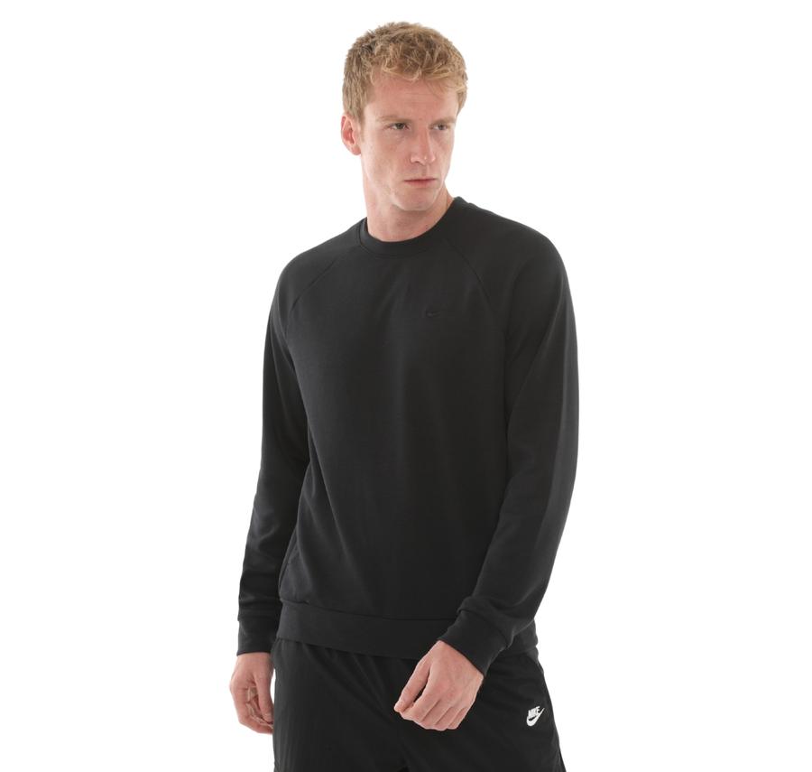 Nike Primary Fleece Erkek Sweatshirt Siyah Nike Primary Fleece Erkek Sweatshirt Siyah