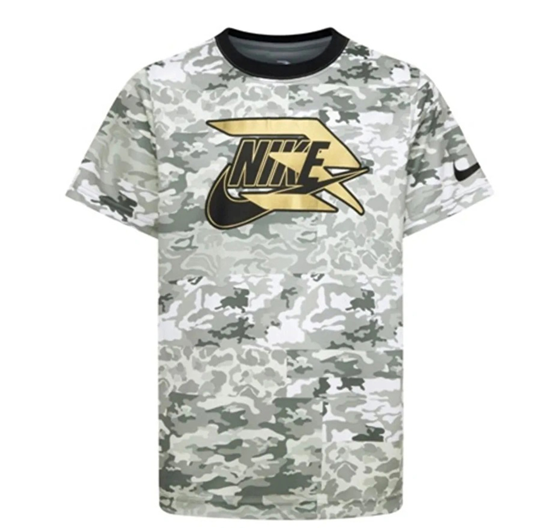 Детская футболка Nike Rwb Camo Patchwork Aop Tee