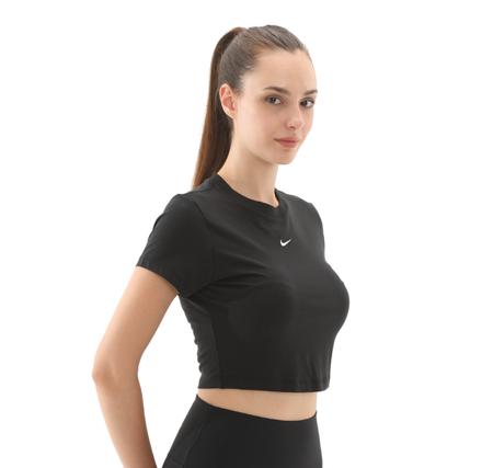 Nike Sportswear Chill Knit Kadın T-Shirt Siyah