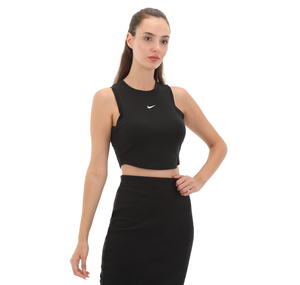 Nike Sportswear Chill Knit Kadın T-Shirt Siyah