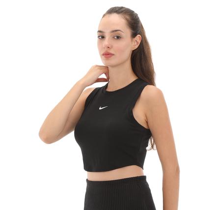 Nike Sportswear Chill Knit Kadın T-Shirt Siyah