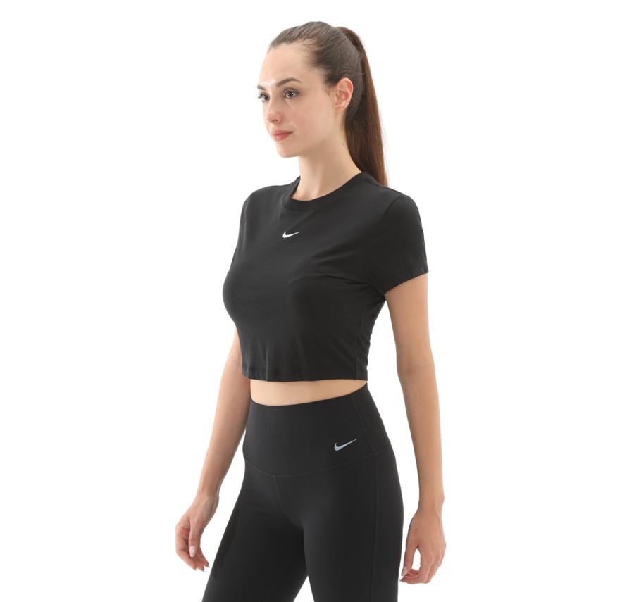 Nike Sportswear Chill Knit Kadın T-Shirt Siyah Nike Sportswear Chill Knit Kadın T-Shirt Siyah