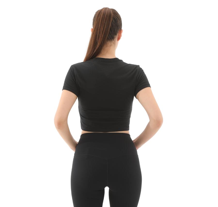 Nike Sportswear Chill Knit Kadın T-Shirt Siyah Nike Sportswear Chill Knit Kadın T-Shirt Siyah