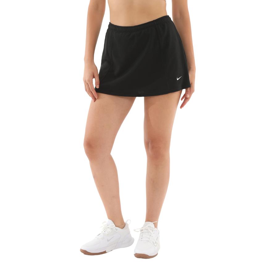 Nike Sportswear Chill Terry Kadın Tenis Eteği Siyah Nike Sportswear Chill Terry Kadın Tenis Eteği Siyah