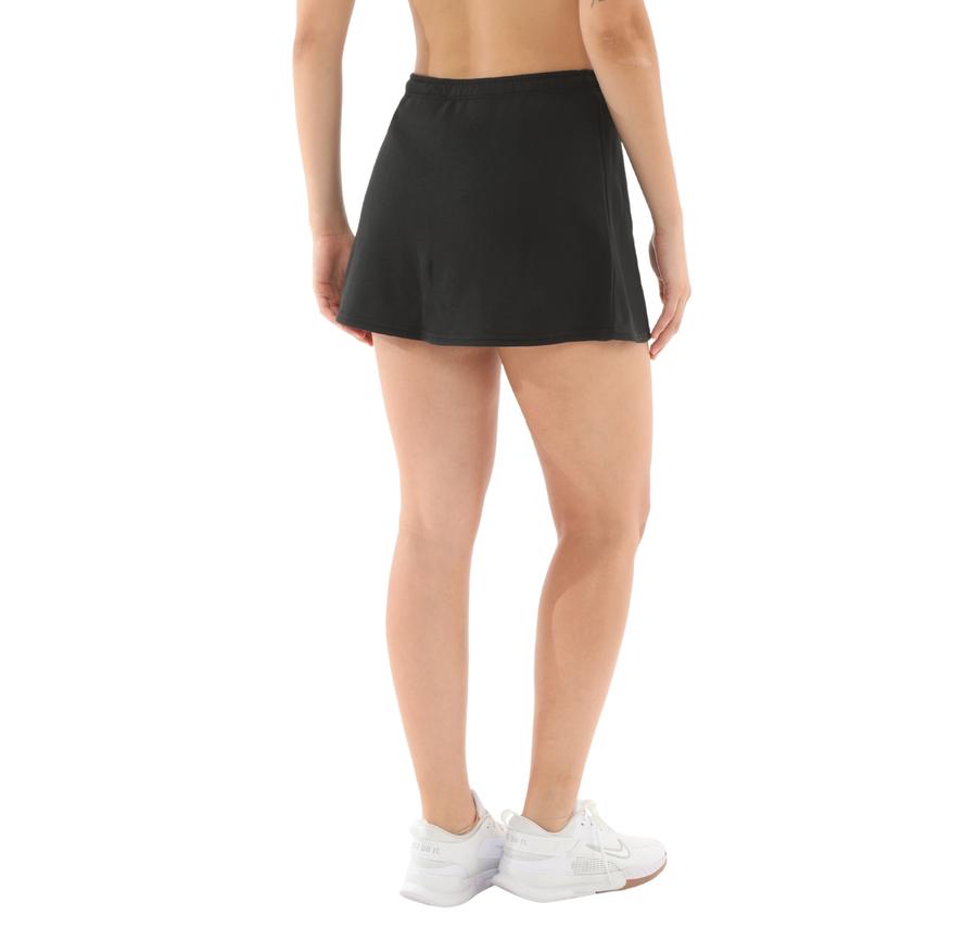 Nike Sportswear Chill Terry Kadın Tenis Eteği Siyah Nike Sportswear Chill Terry Kadın Tenis Eteği Siyah