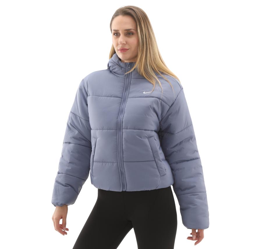 Nike Sportswear Classic Puffer Kadın Mont Mavi Nike Sportswear Classic Puffer Kadın Mont Mavi
