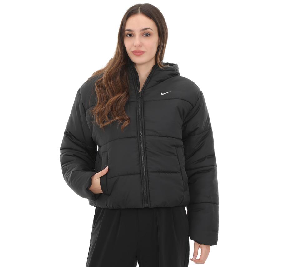 Nike Sportswear Classic Puffer Kadın Mont Siyah Nike Sportswear Classic Puffer Kadın Mont Siyah