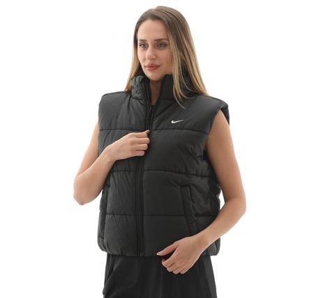 Nike Sportswear Classic Puffer Kadın Yelek Siyah Nike Sportswear Classic Puffer Kadın Yelek Siyah