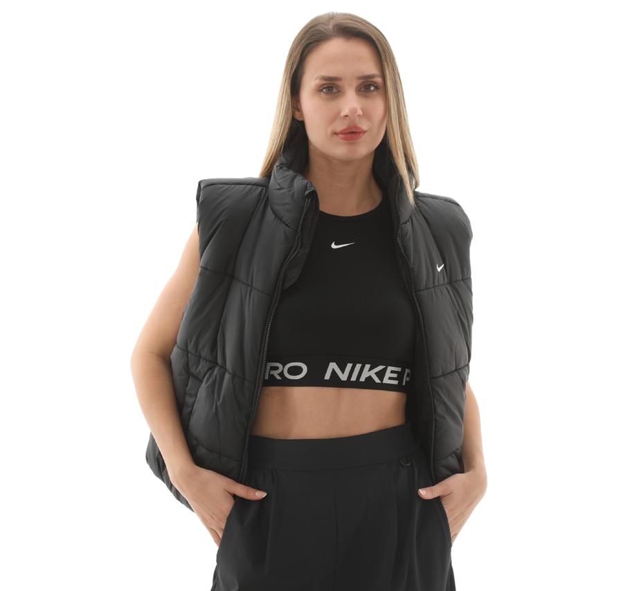 Nike Sportswear Classic Puffer Kadın Yelek Siyah Nike Sportswear Classic Puffer Kadın Yelek Siyah