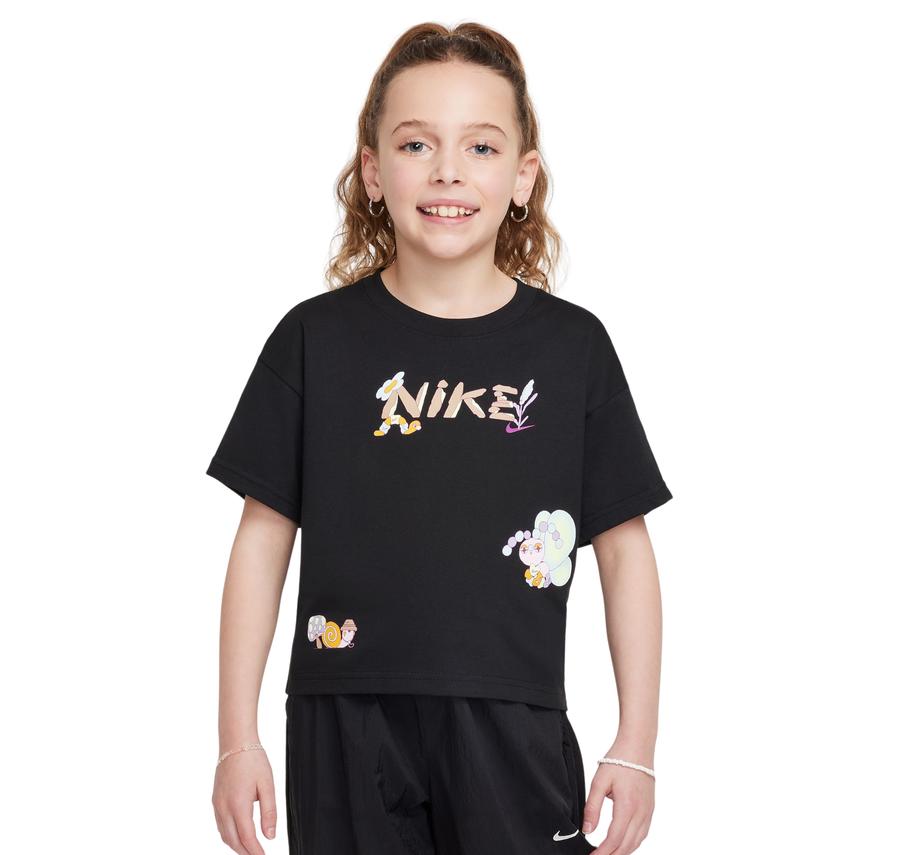 Nike Sportswear Çocuk T-Shirt Siyah Nike Sportswear Çocuk T-Shirt Siyah