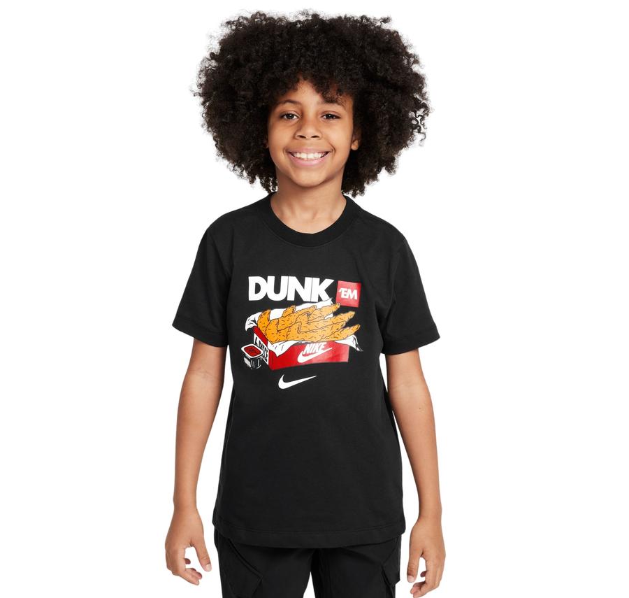 Nike Sportswear Çocuk T-Shirt Siyah Nike Sportswear Çocuk T-Shirt Siyah