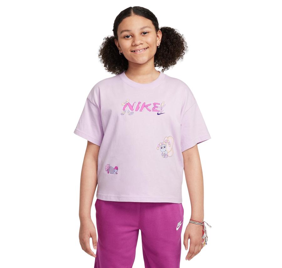 Nike Sportswear Çocuk T-Shirt Pembe Nike Sportswear Çocuk T-Shirt Pembe