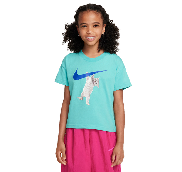 Nike Sportswear Çocuk T-Shirt Turkuaz Nike Sportswear Çocuk T-Shirt Turkuaz