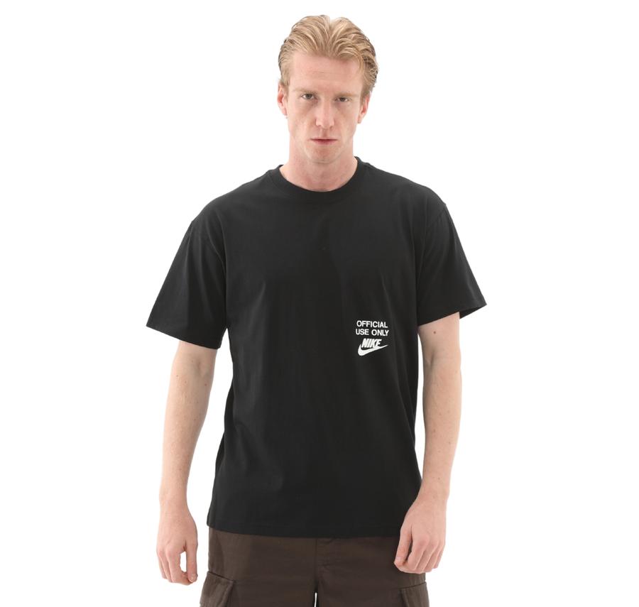 Nike Sportswear Erkek T-Shirt Siyah Nike Sportswear Erkek T-Shirt Siyah