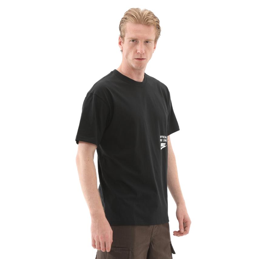 Nike Sportswear Erkek T-Shirt Siyah Nike Sportswear Erkek T-Shirt Siyah