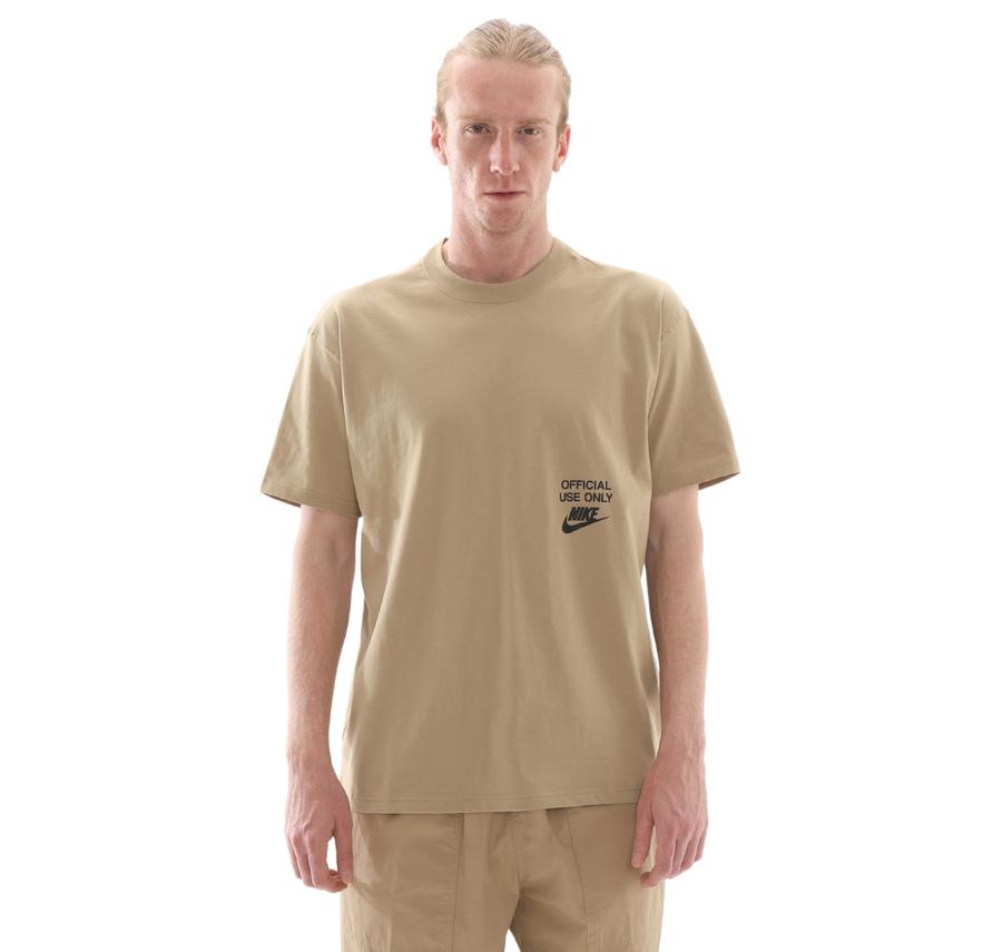 Nike Sportswear Erkek T-Shirt Krem Nike Sportswear Erkek T-Shirt Krem