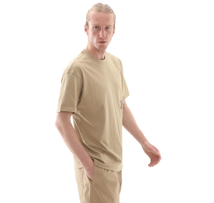 Nike Sportswear Erkek T-Shirt Krem Nike Sportswear Erkek T-Shirt Krem