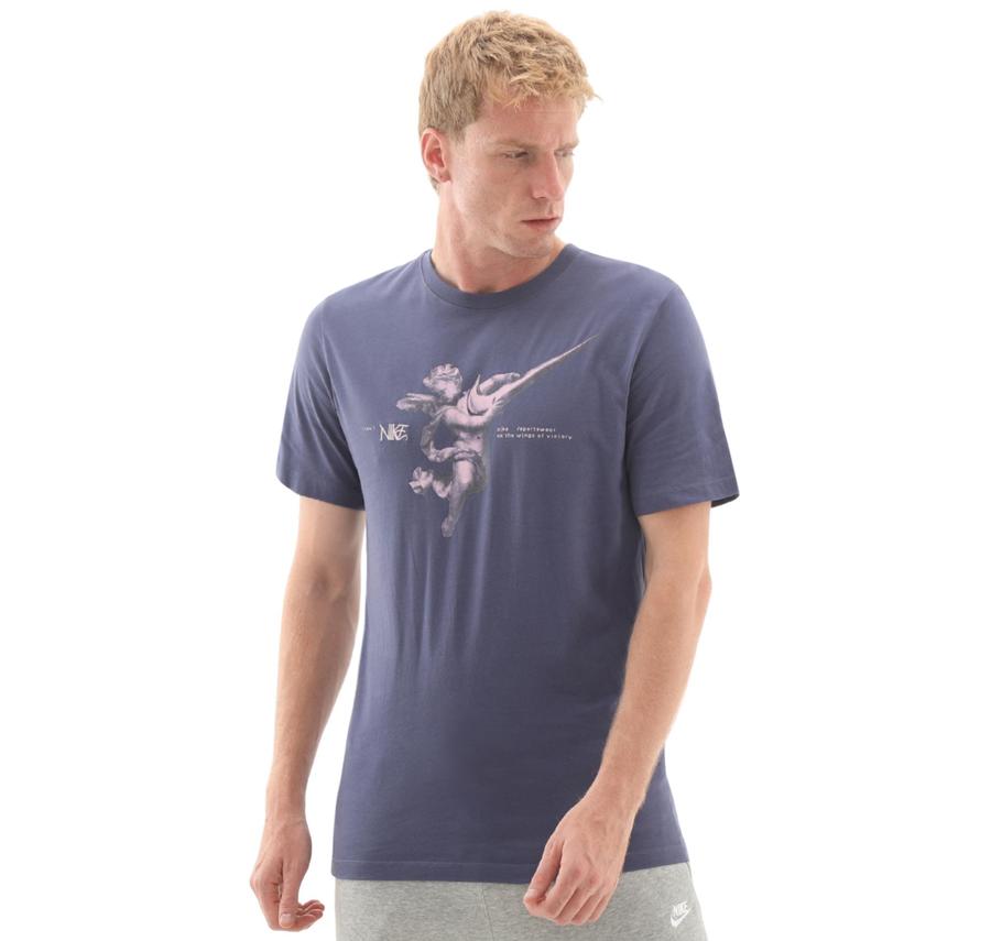 Nike Sportswear Erkek T-Shirt Lacivert Nike Sportswear Erkek T-Shirt Lacivert