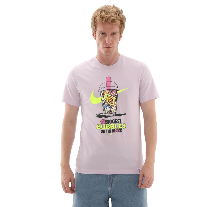 Nike Sportswear Erkek T-Shirt Pembe Nike Sportswear Erkek T-Shirt Pembe