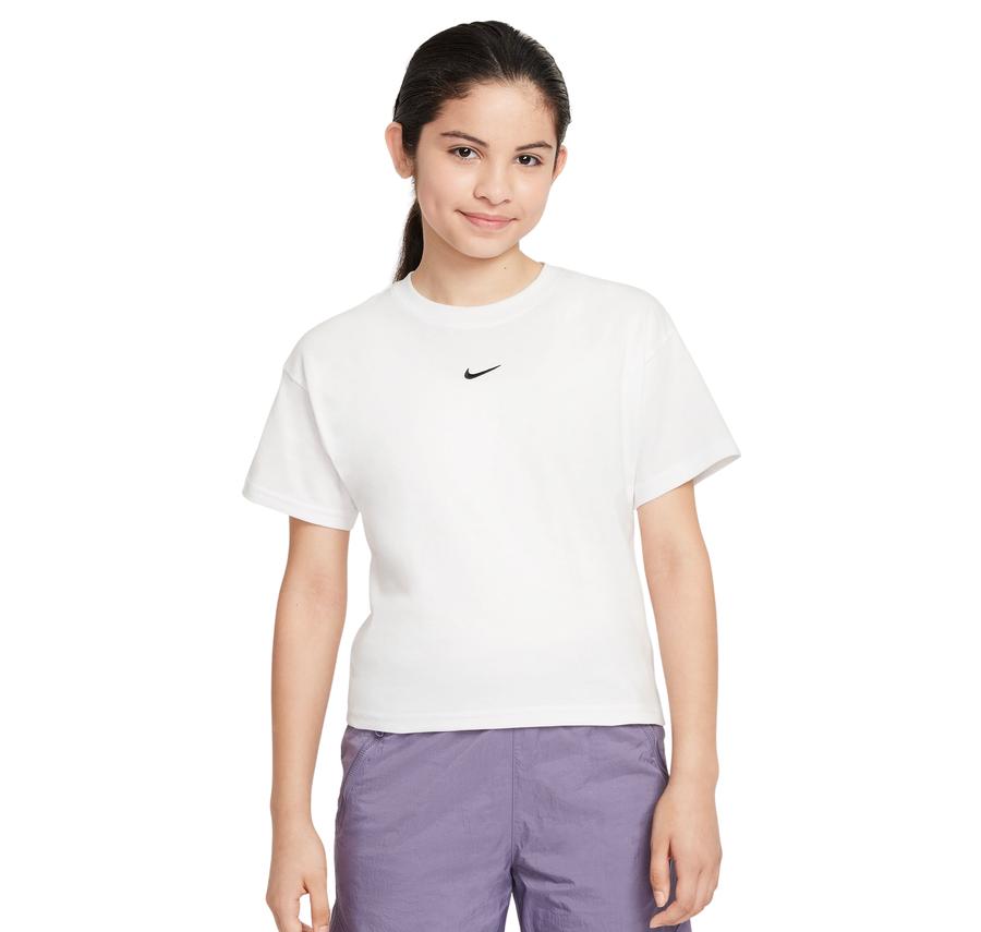 Nike Sportswear Essential Çocuk T-Shirt Beyaz Nike Sportswear Essential Çocuk T-Shirt Beyaz