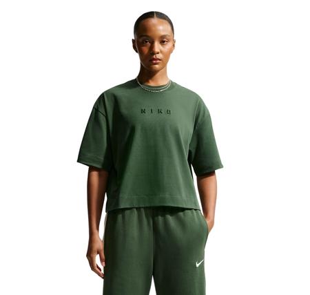 Nike Sportswear Kadın T-Shirt Yeşil Nike Sportswear Kadın T-Shirt Yeşil