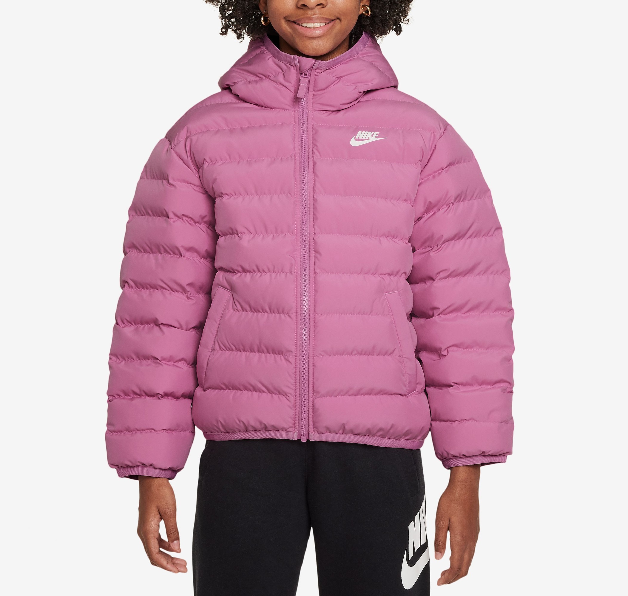 Nike Sportswear Lightweight Synthetic Fill Cocuk Pembe Mont Yal Spor